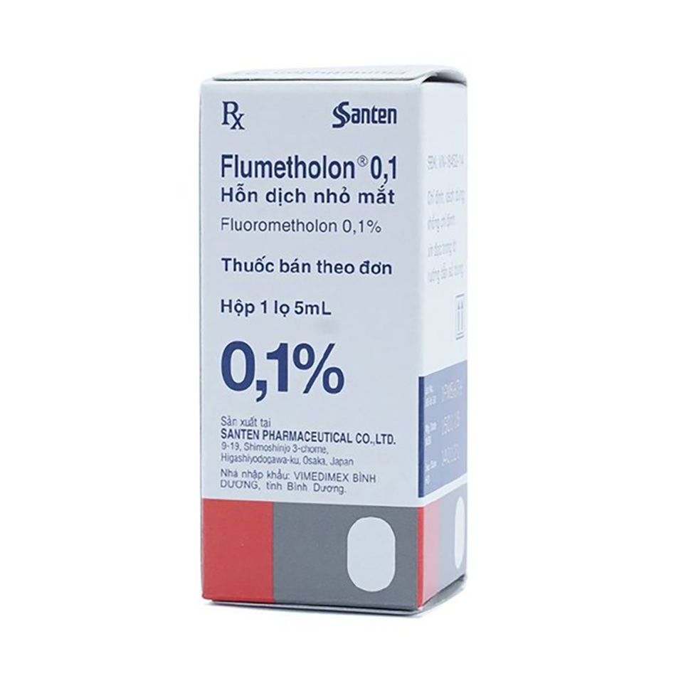 Thuốc nhỏ mắt flumetholon 0,1%